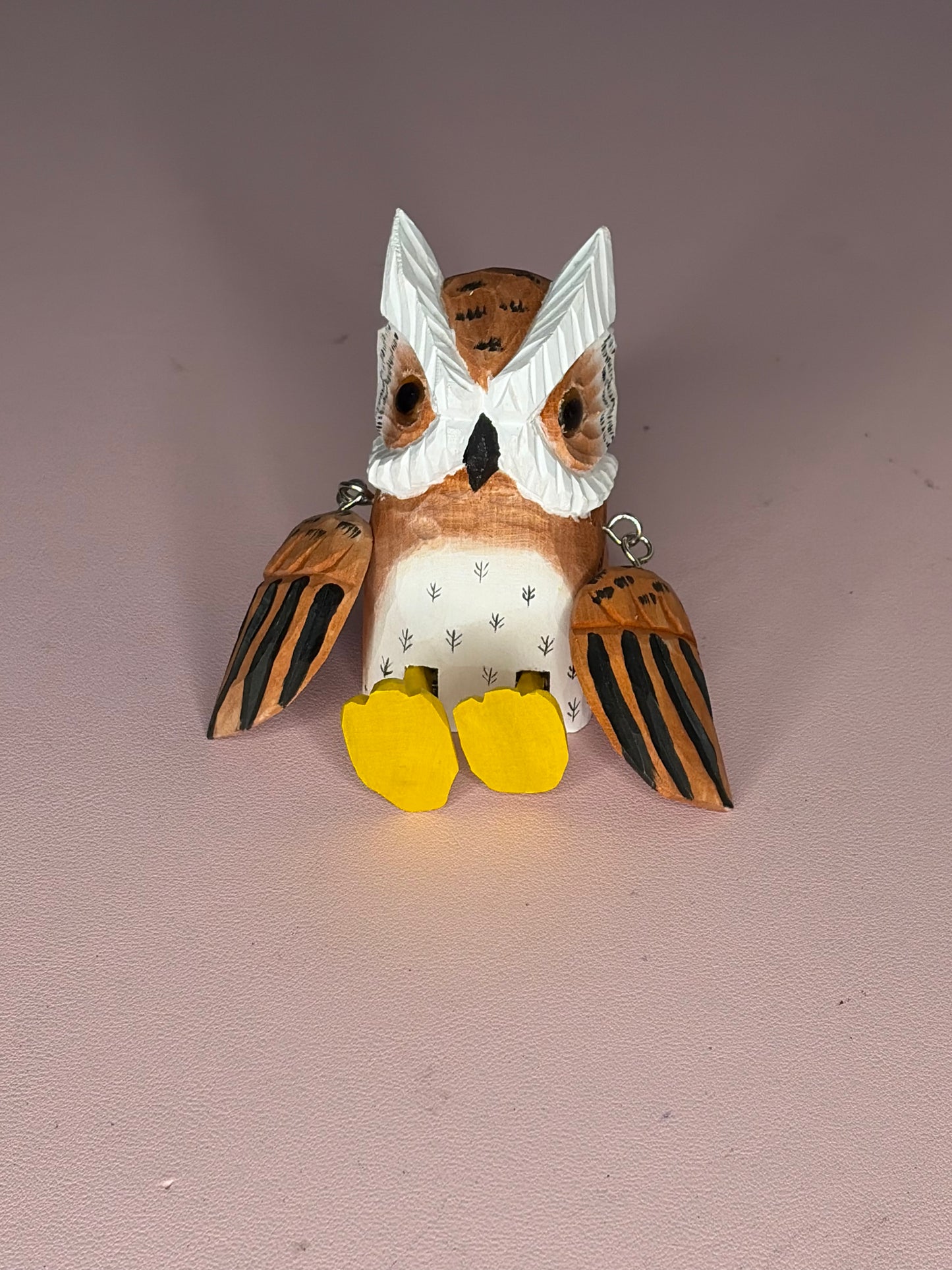 Wooden Owl Handcarved