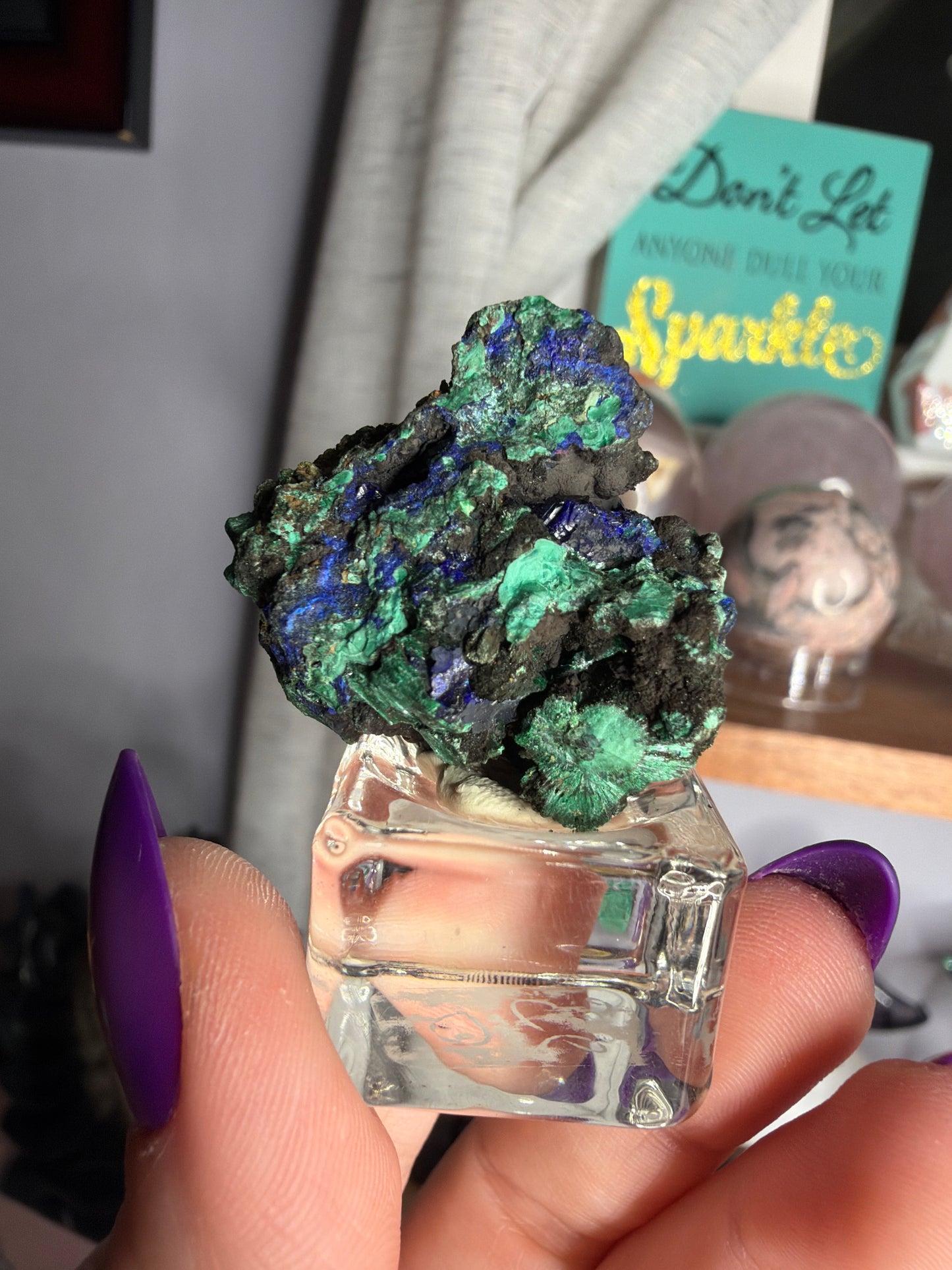 Azurite Malachite Specimen
