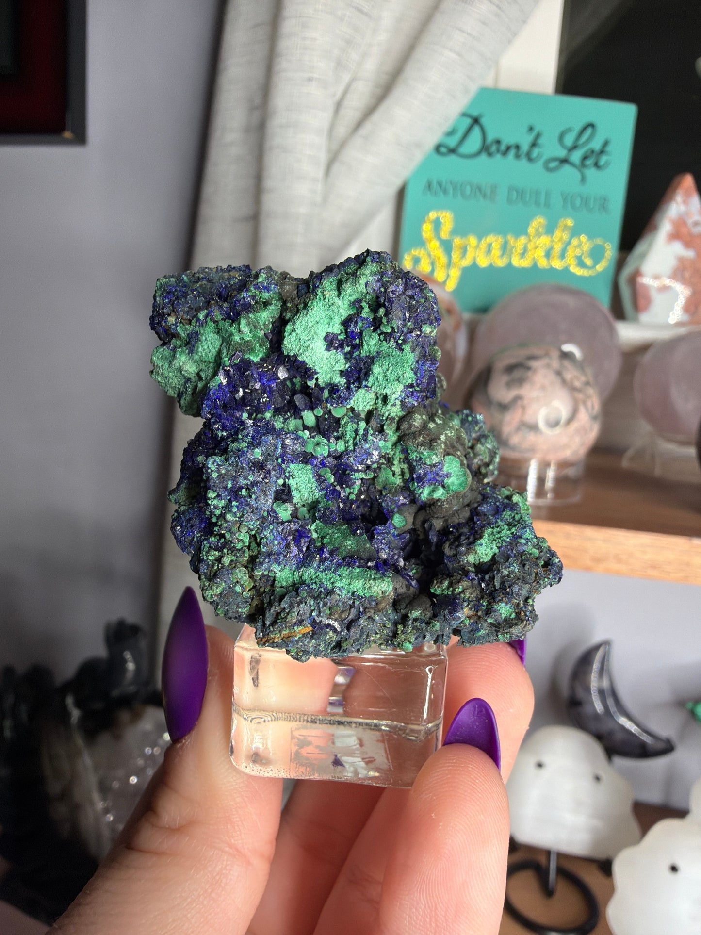 Azurite Malachite Specimen
