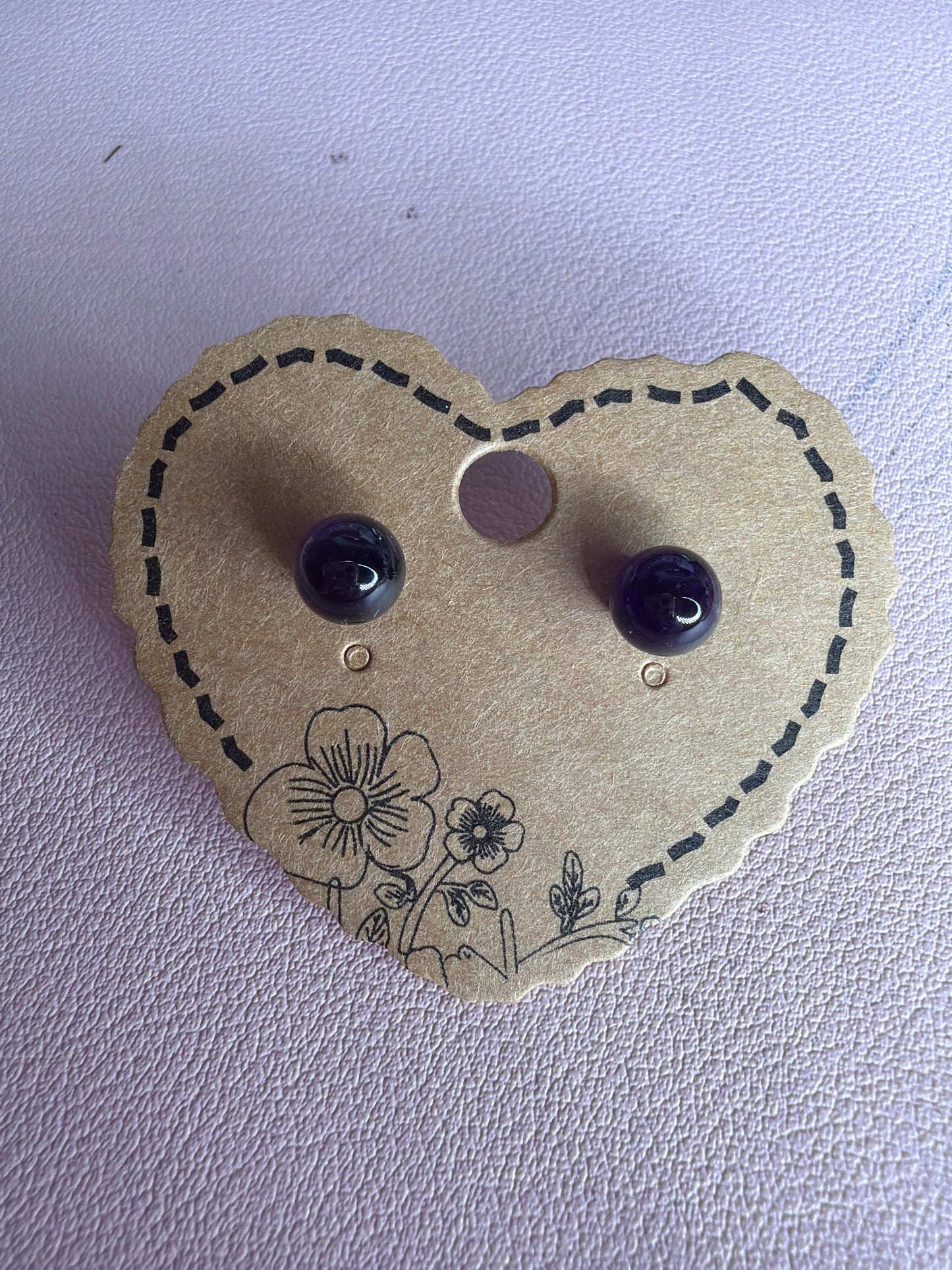 Amethyst Earrings s925