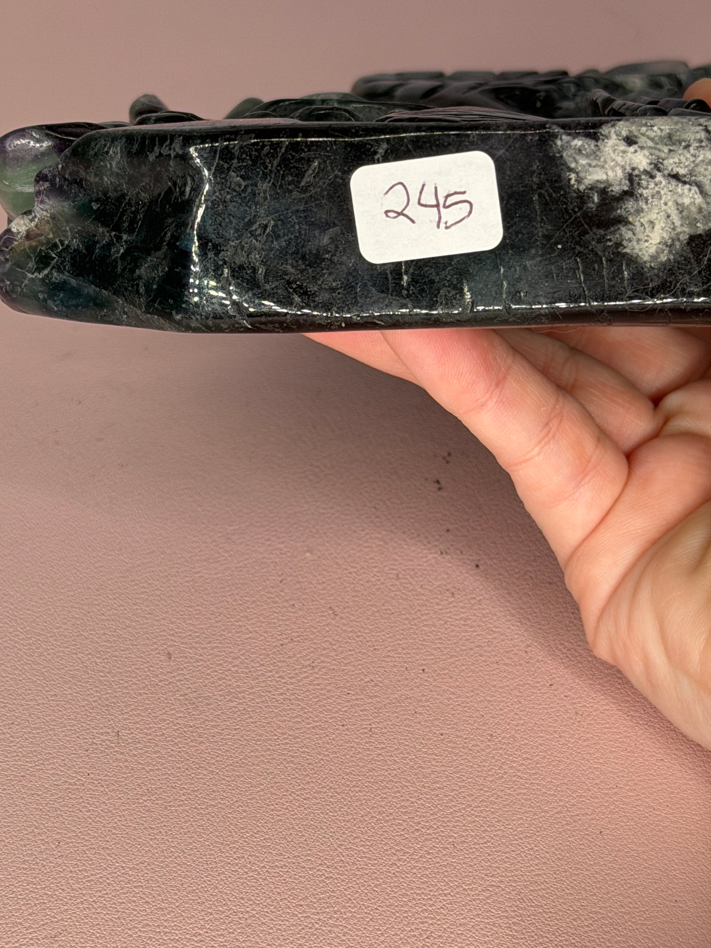 Black Rose Fluorite Statement Phoenix