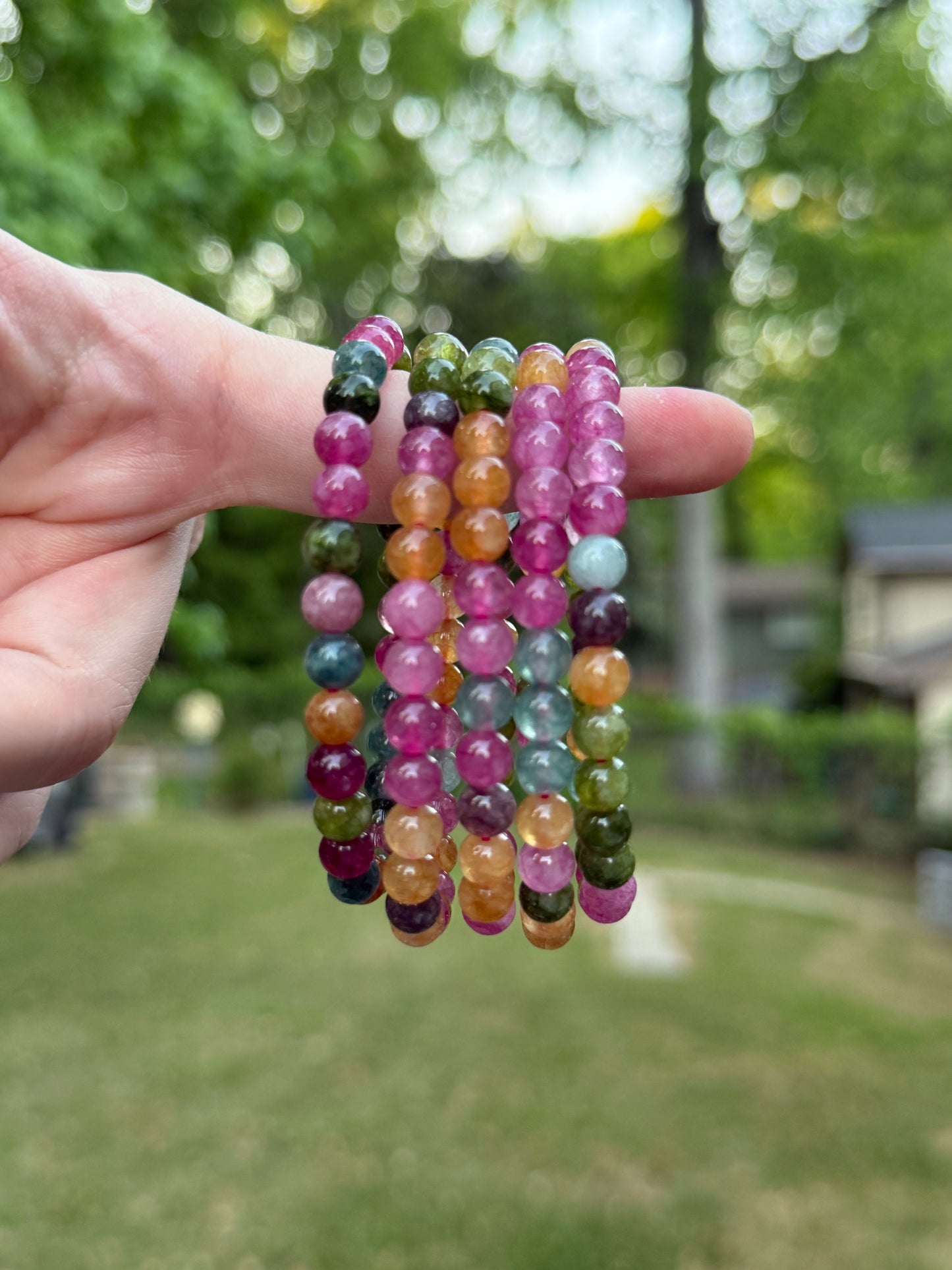 Bracelet - Rainbow Tourmaline