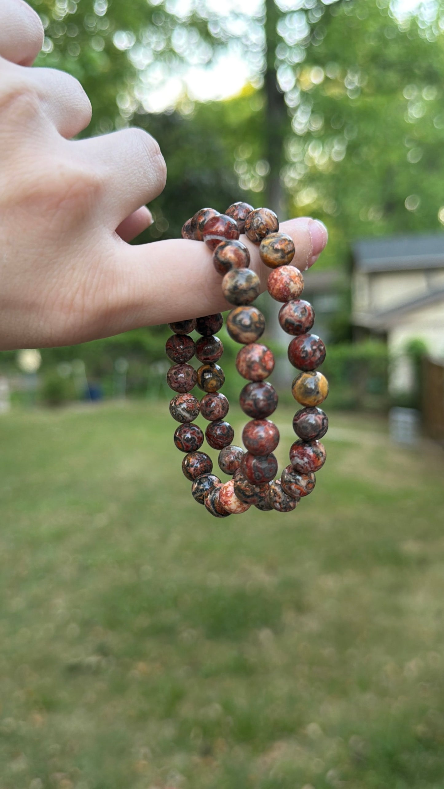 Bracelet - Leopard Skin Jasper