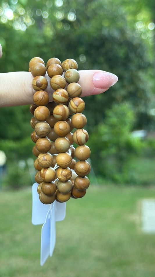 Bracelet - Wood Lace Jasper