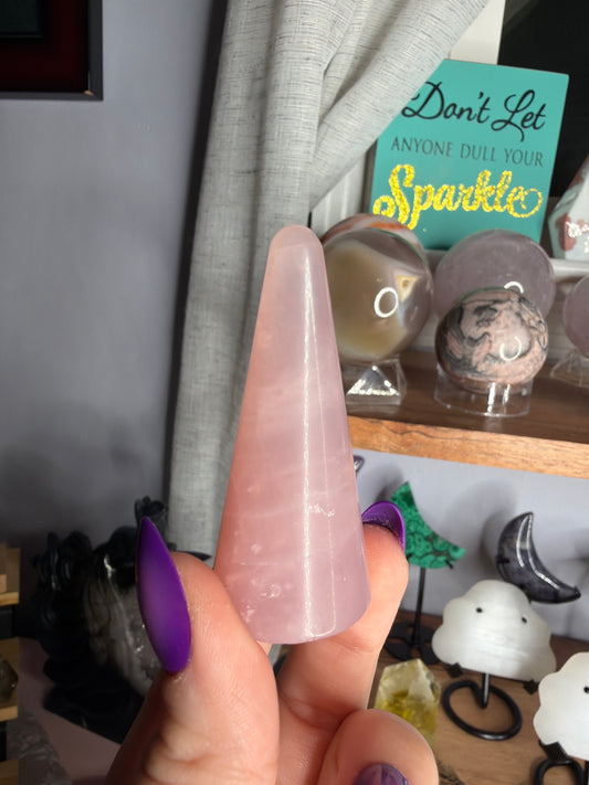 Rose Quartz Ring Holder