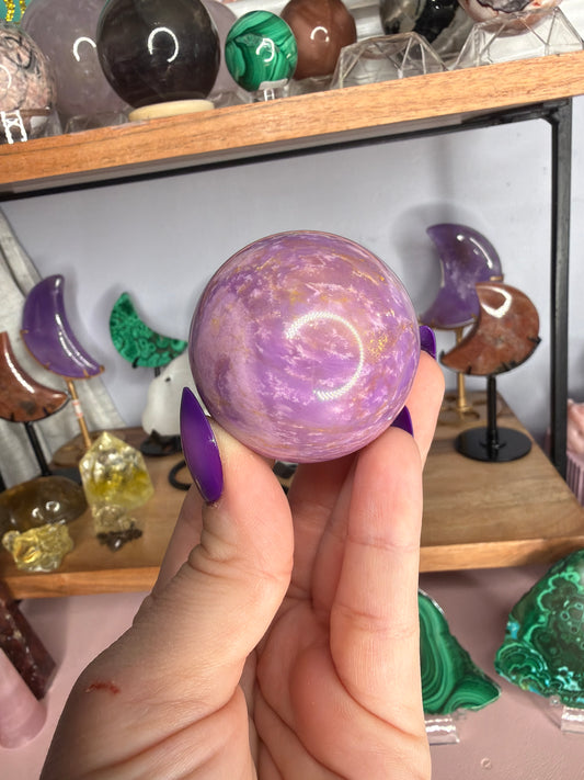 Phosphosiderite Sphere