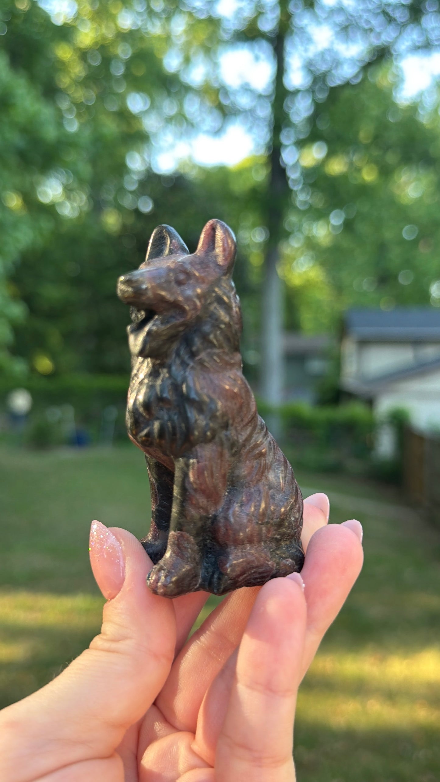 Garnet German Shepard Dog