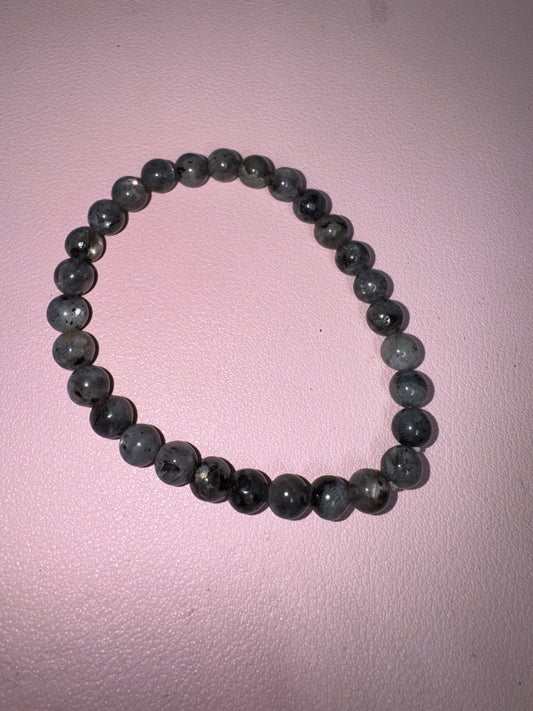 Bracelet - Larvikite 6mm