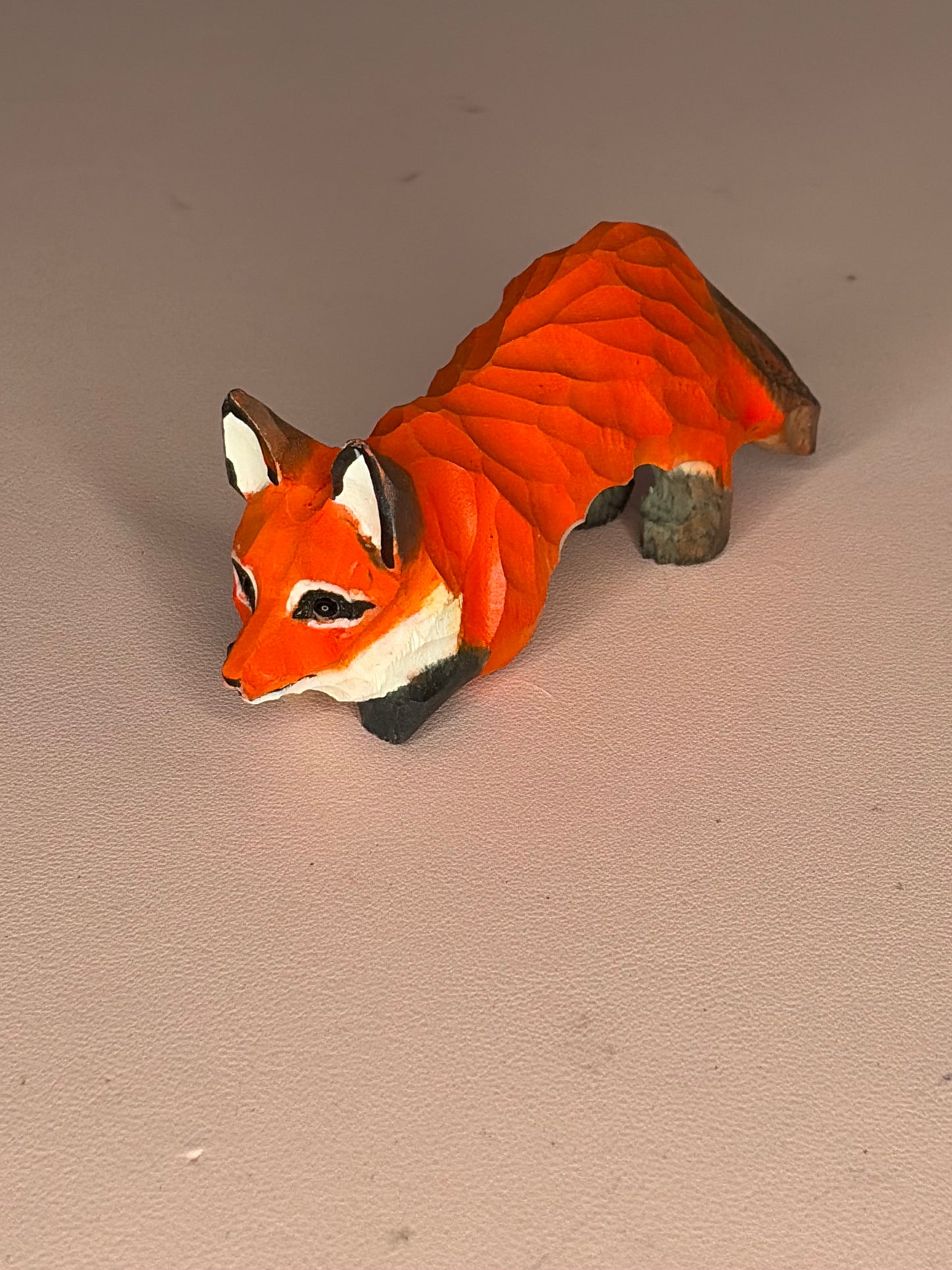 Wooden Fox Handcarved