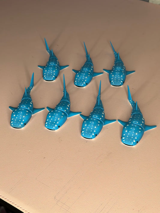 3D Print Blue White Shark
