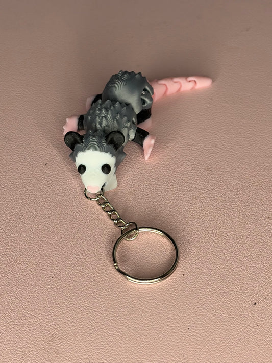 3D Print Opossum Keychain