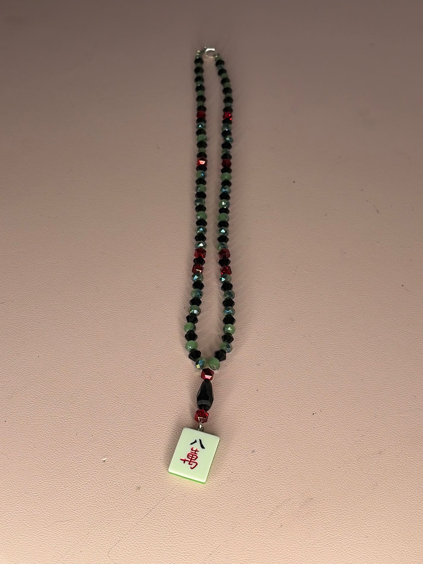 Mama Treasure's Handmade Mahjong Necklace
