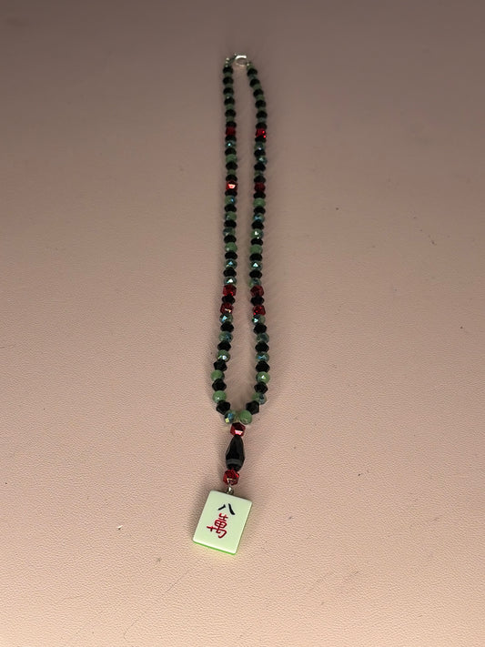 Mama Treasure's Handmade Mahjong Necklace