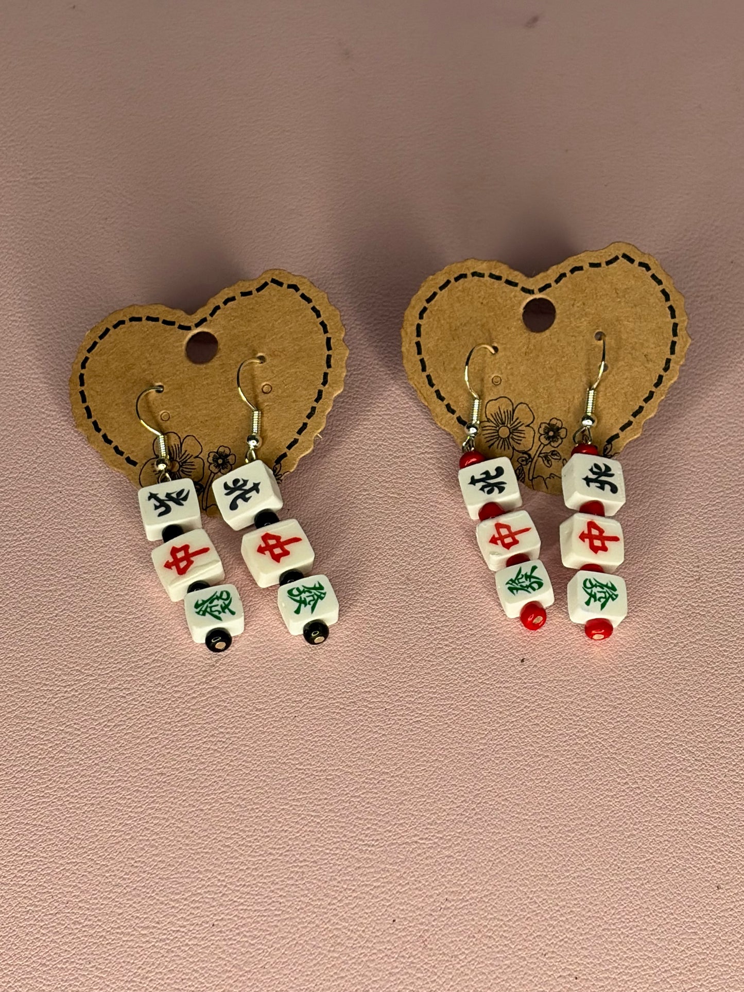Mama Treasure's Handmade Mahjong Earrings (intuitively chosen)