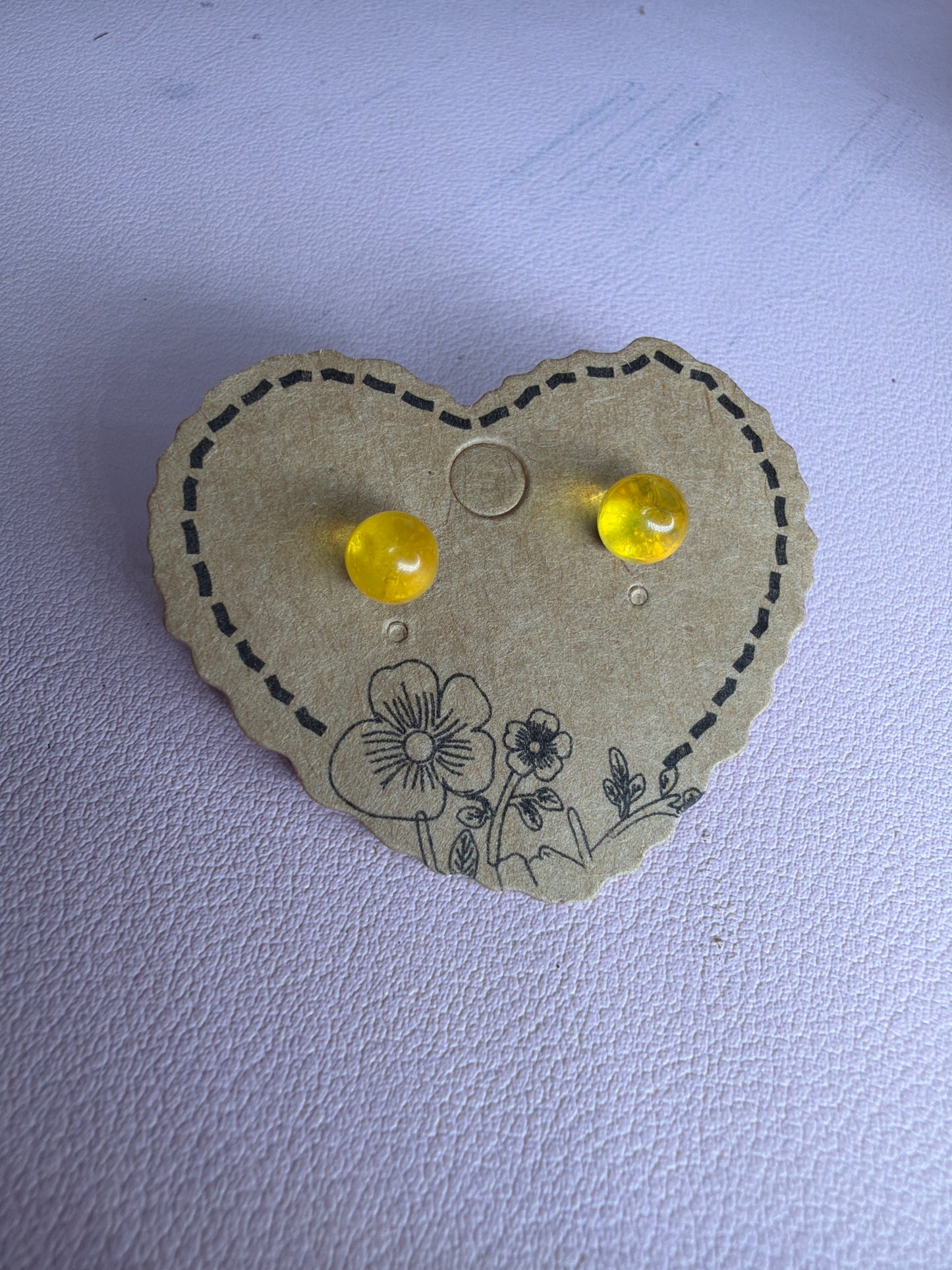 Citrine Earrings s925