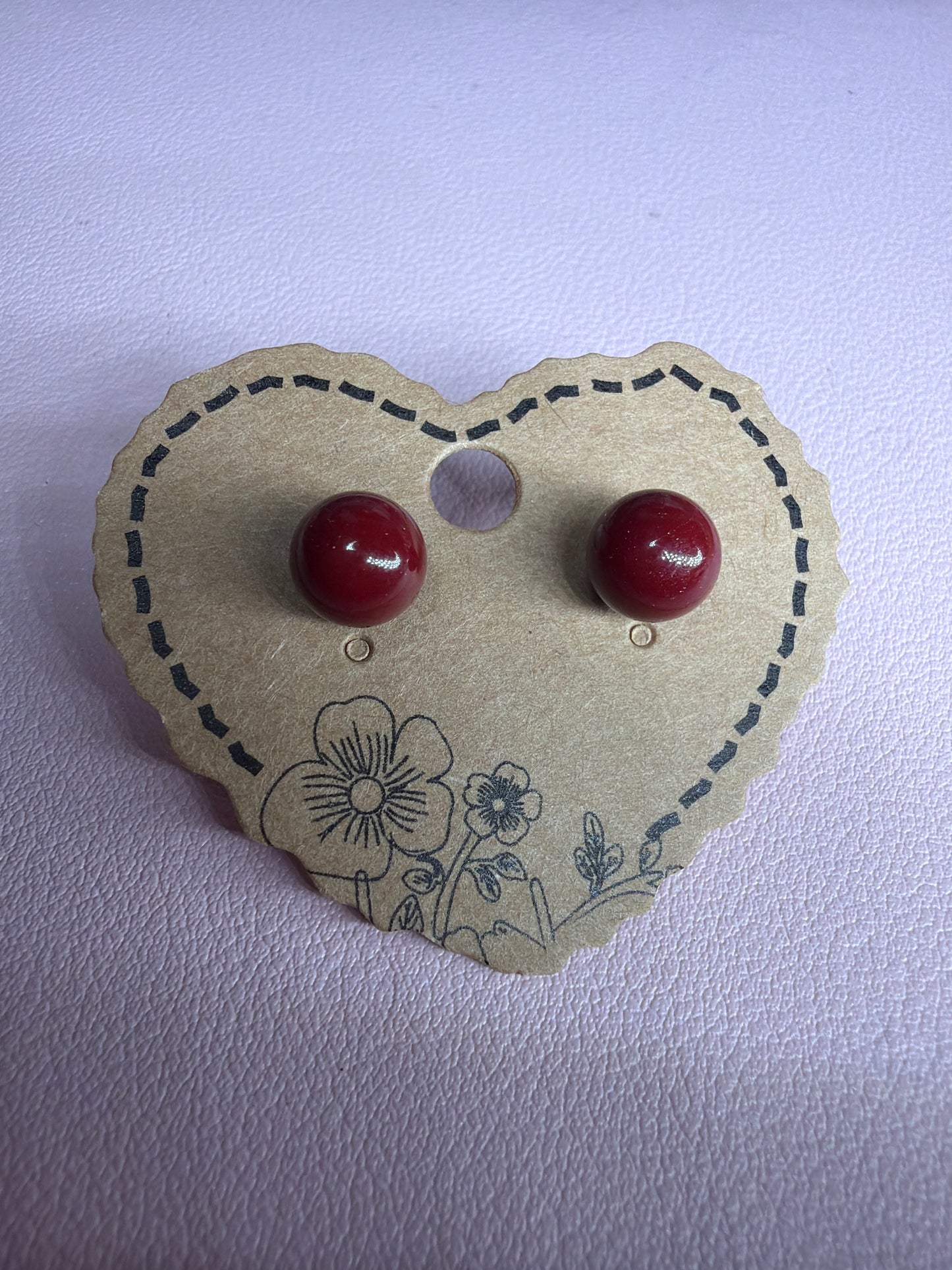 Cinnabar Earrings s925 Bigger