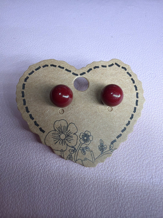 Cinnabar Earrings s925 Bigger