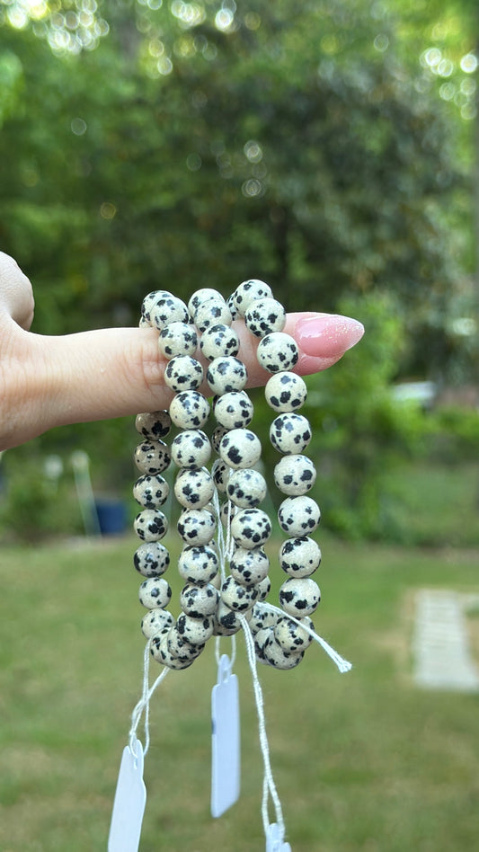 Bracelet - Dalmatian Jasper