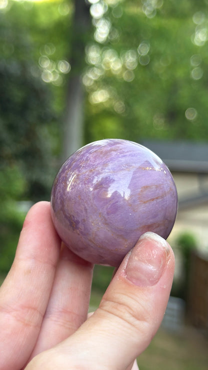 Phosphosiderite Sphere