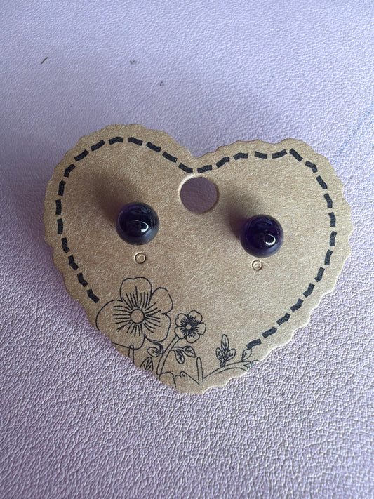 Amethyst Earrings s925