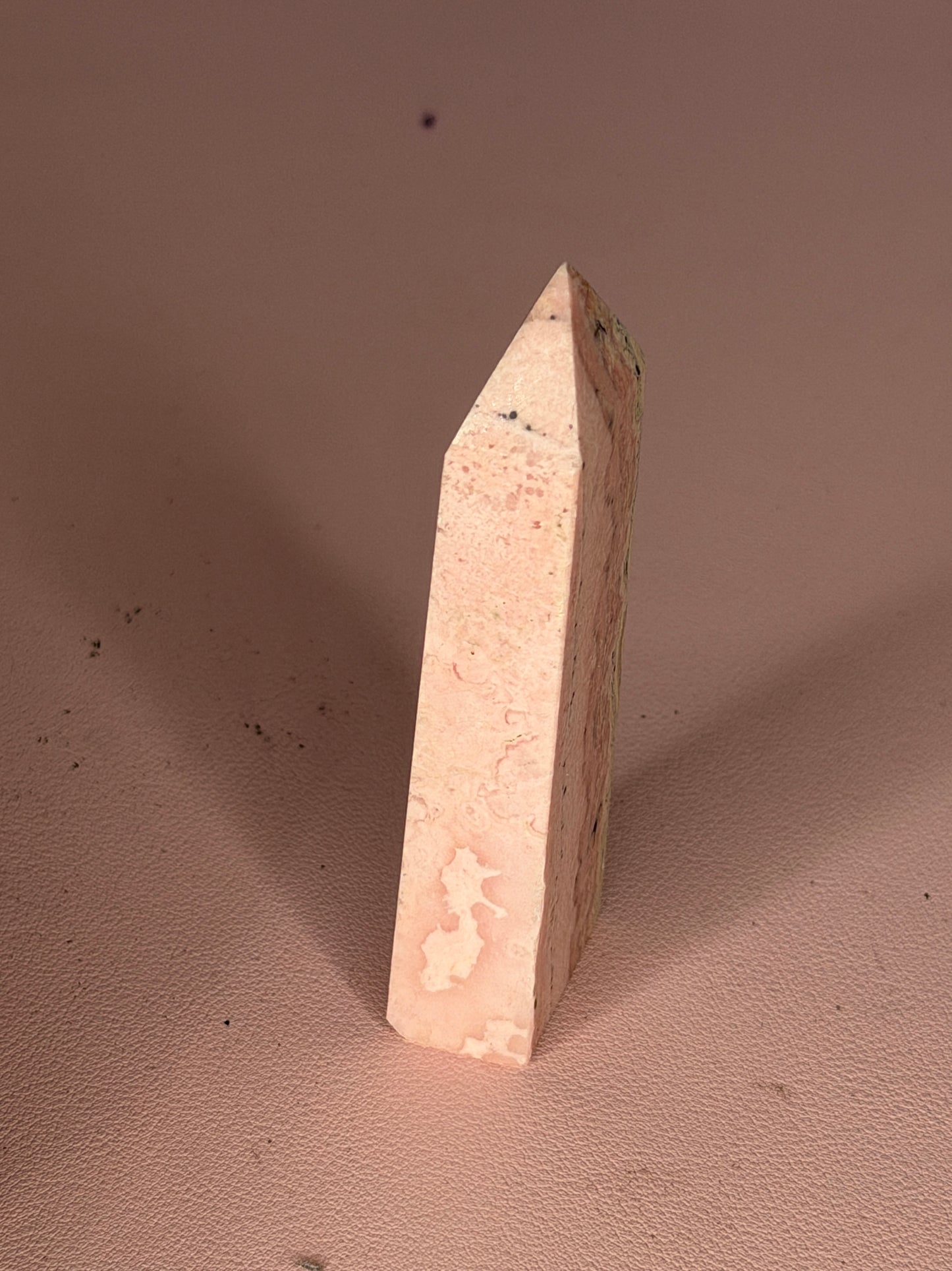 Rhodonite with Rhodochrosite Tower
