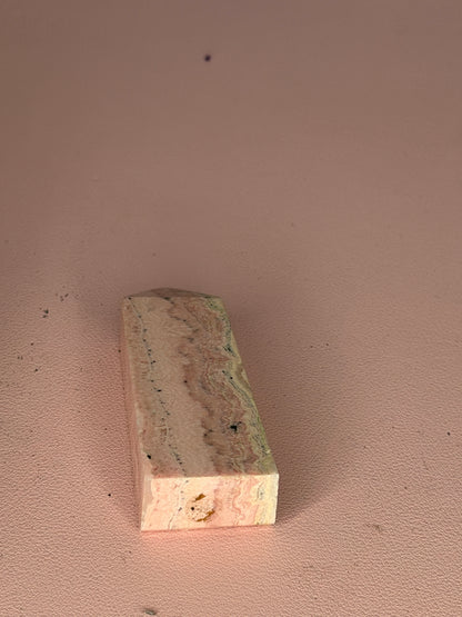 Rhodonite with Rhodochrosite Tower
