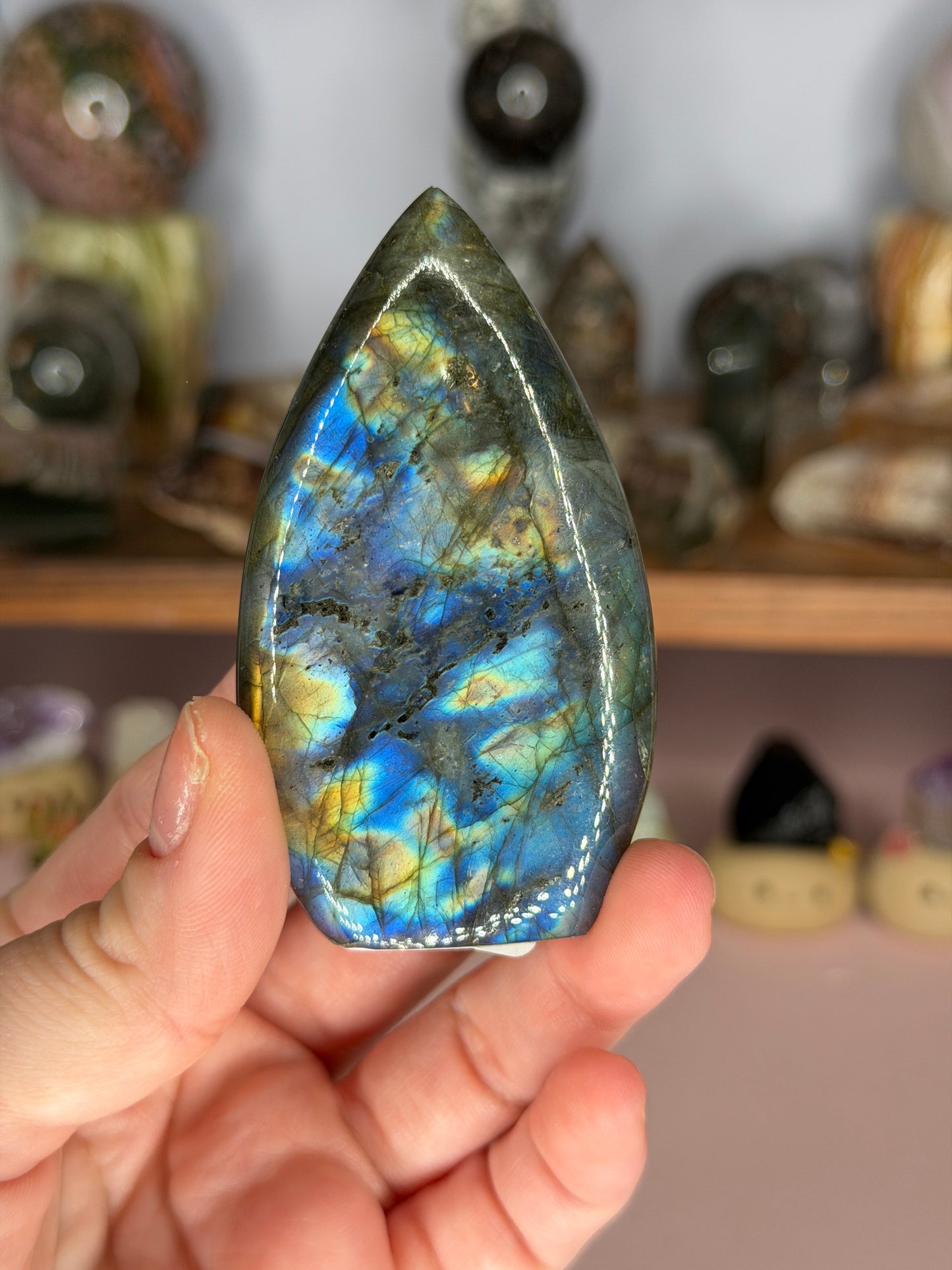 Labradorite Teardrop Freeform