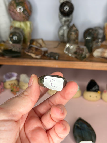 Labradorite Teardrop Freeform Small