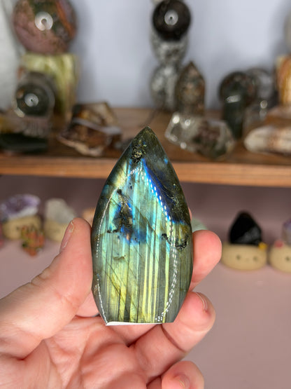 Labradorite Teardrop Freeform Medium A