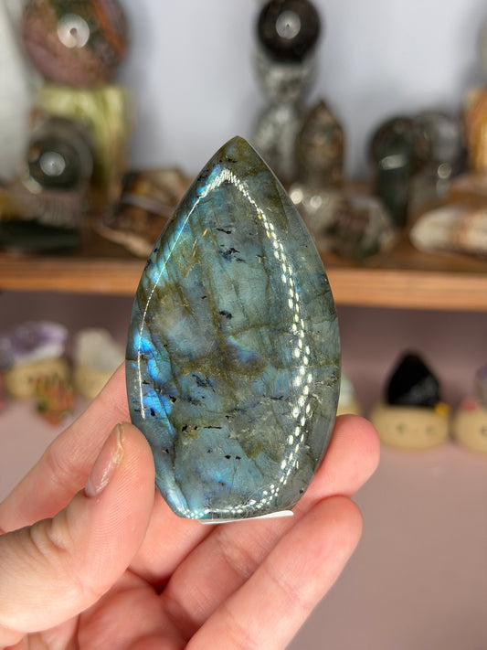 Labradorite Teardrop Freeform E