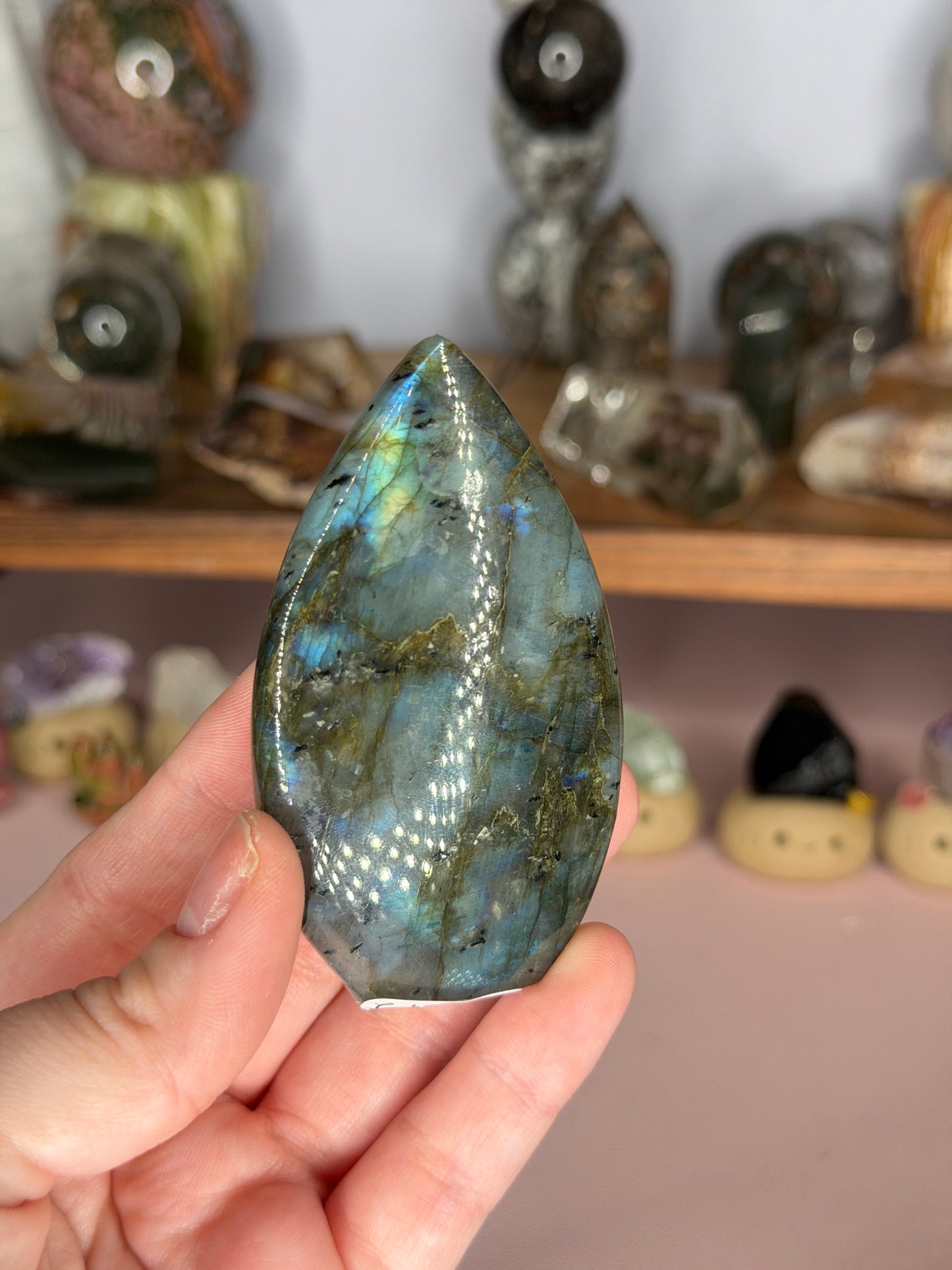 Labradorite Teardrop Freeform E
