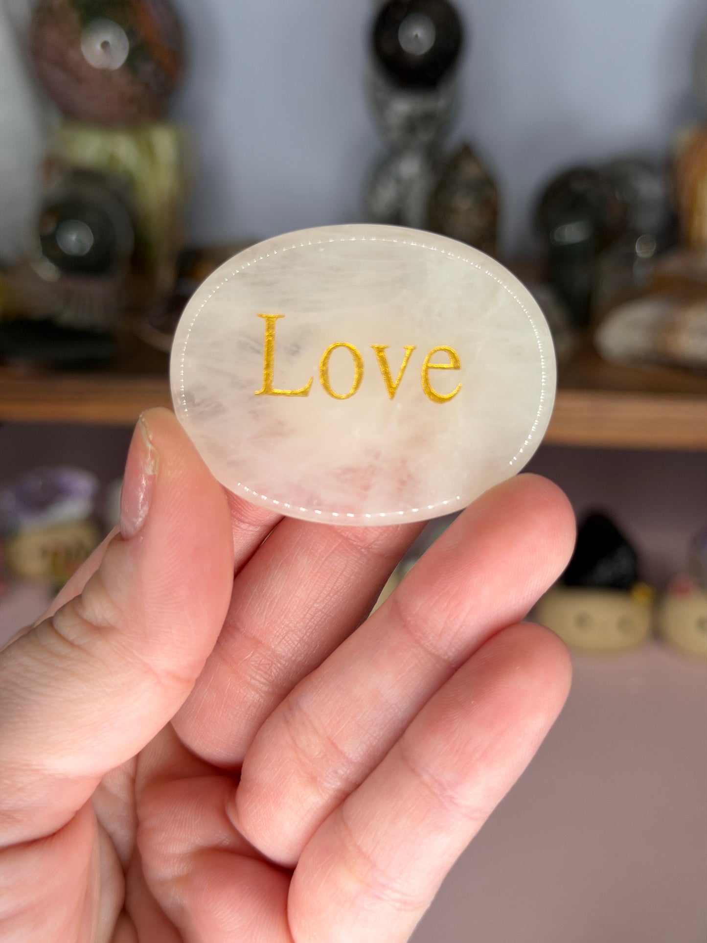 Good Vibes Palm Stones