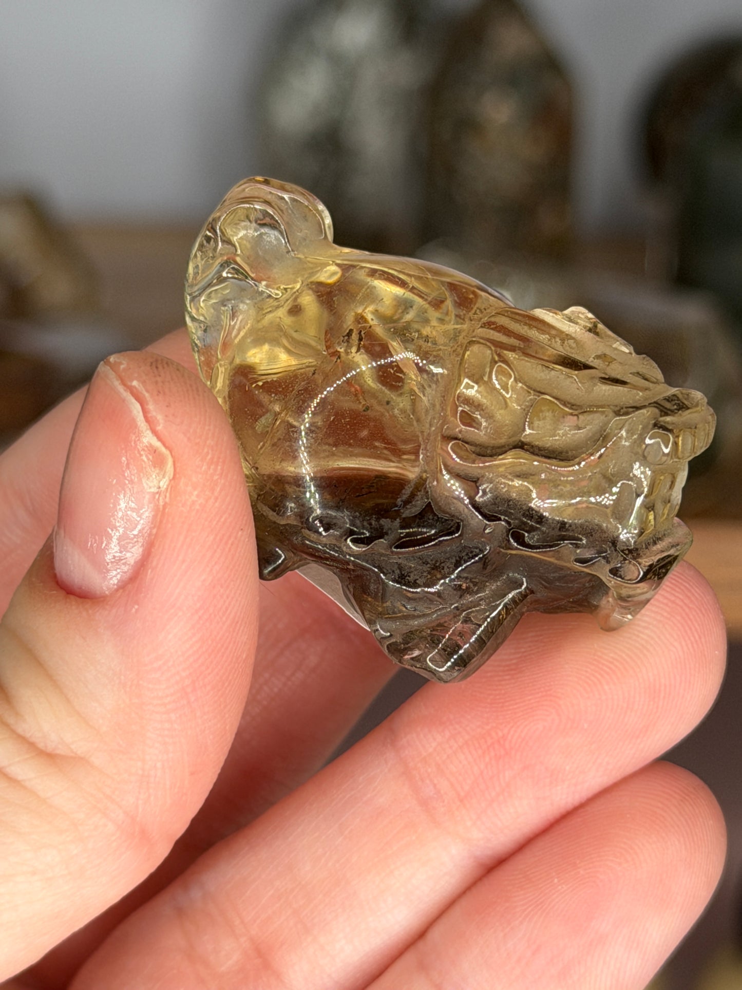 Smoky Citrine Pixiu