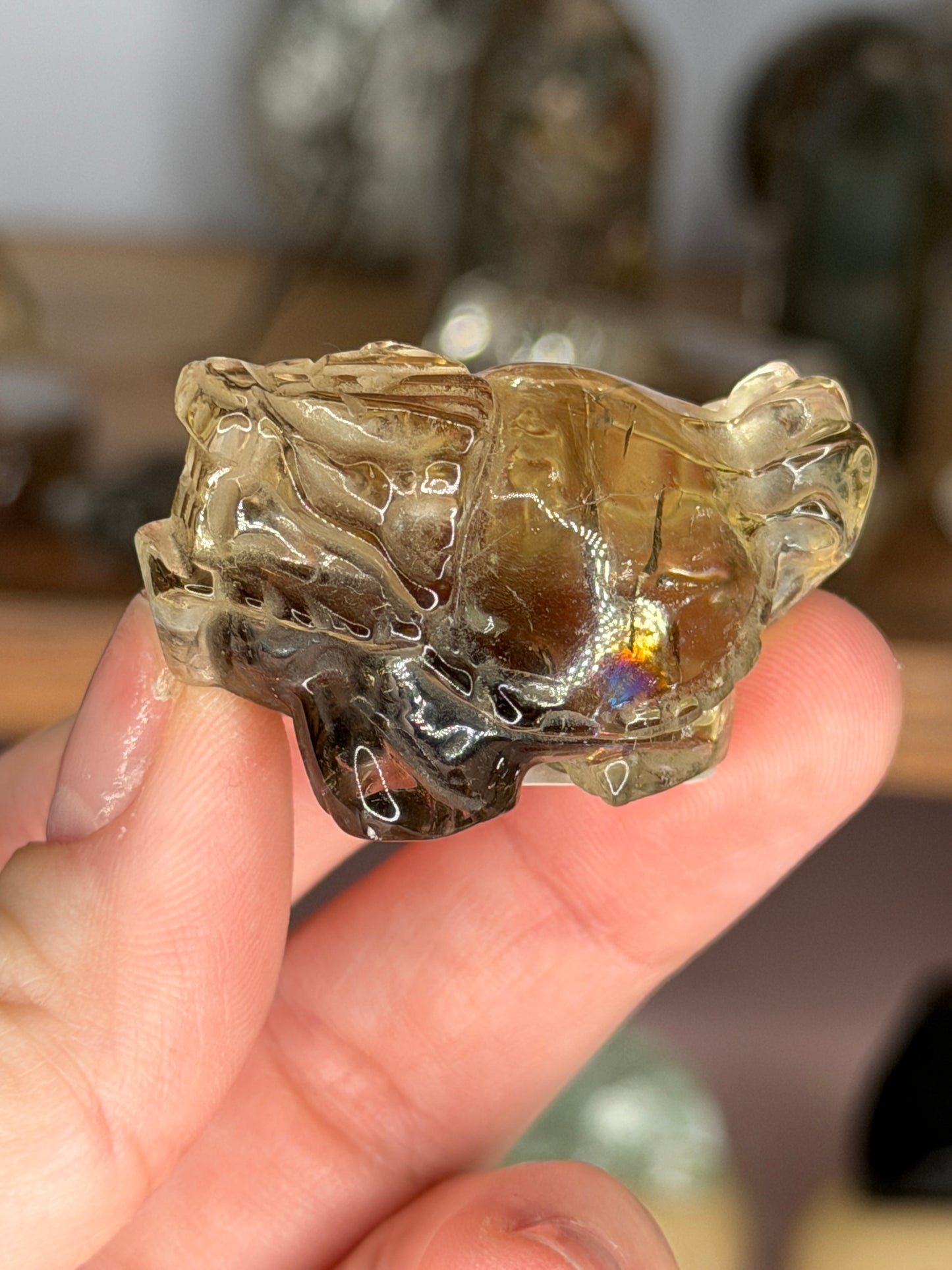 Smoky Citrine Pixiu