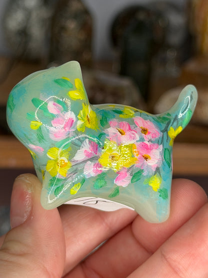 Da Qi Cat Glow in the Dark Floral