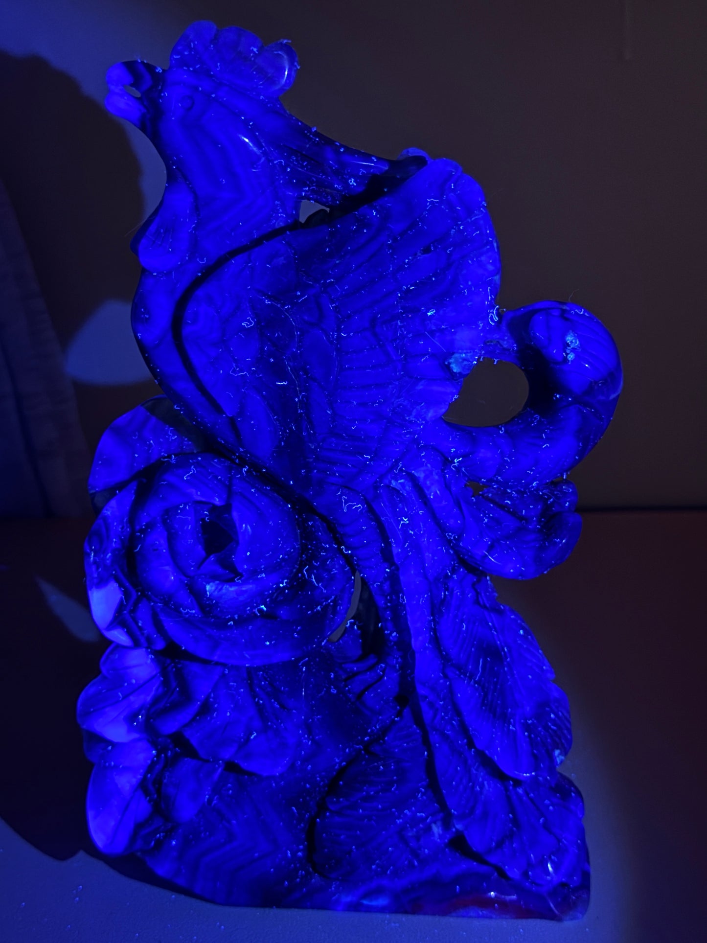 Black Rose Fluorite Statement Phoenix
