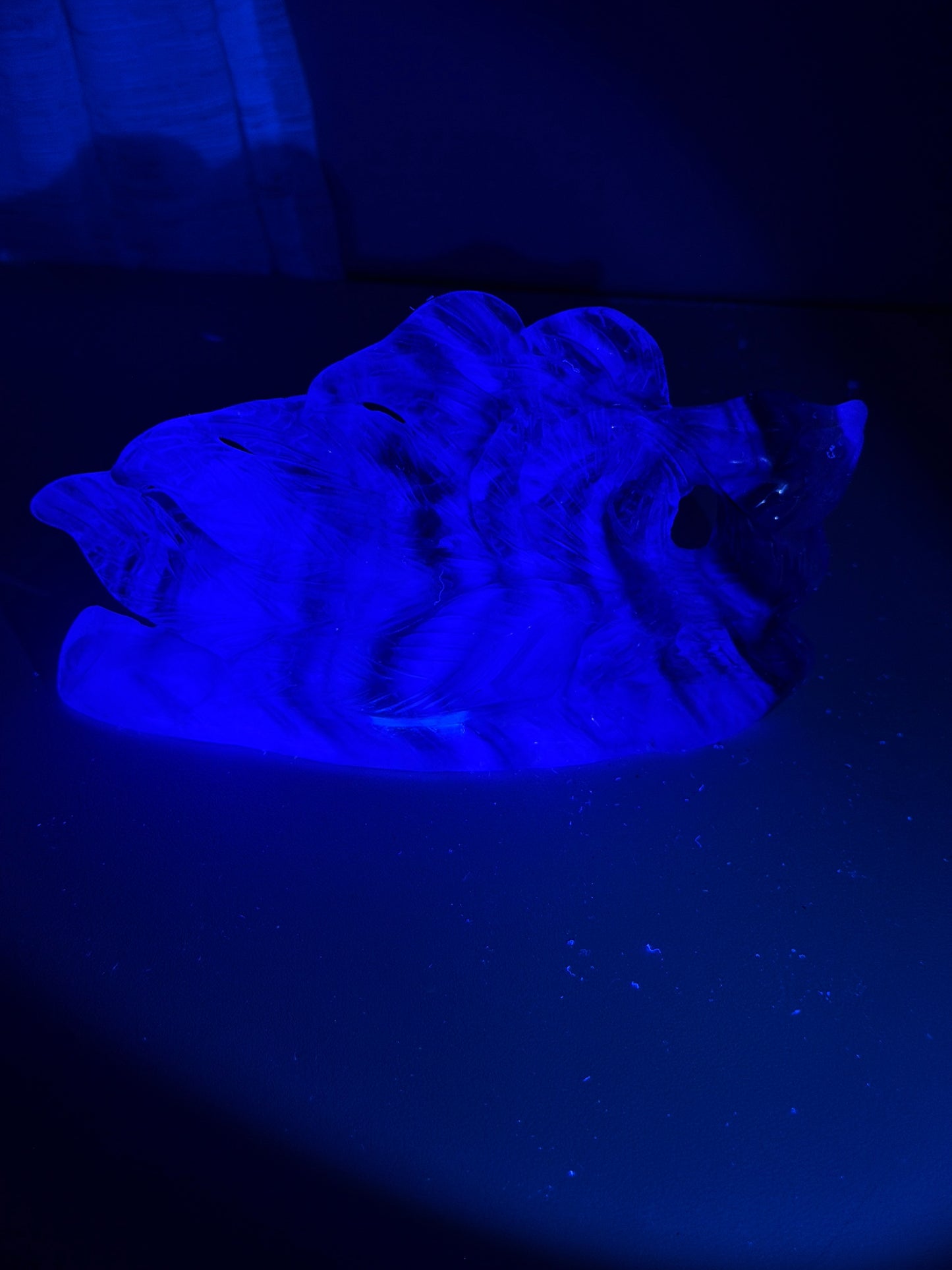 Fluorite 9 Tail Fox (UV Reactive)