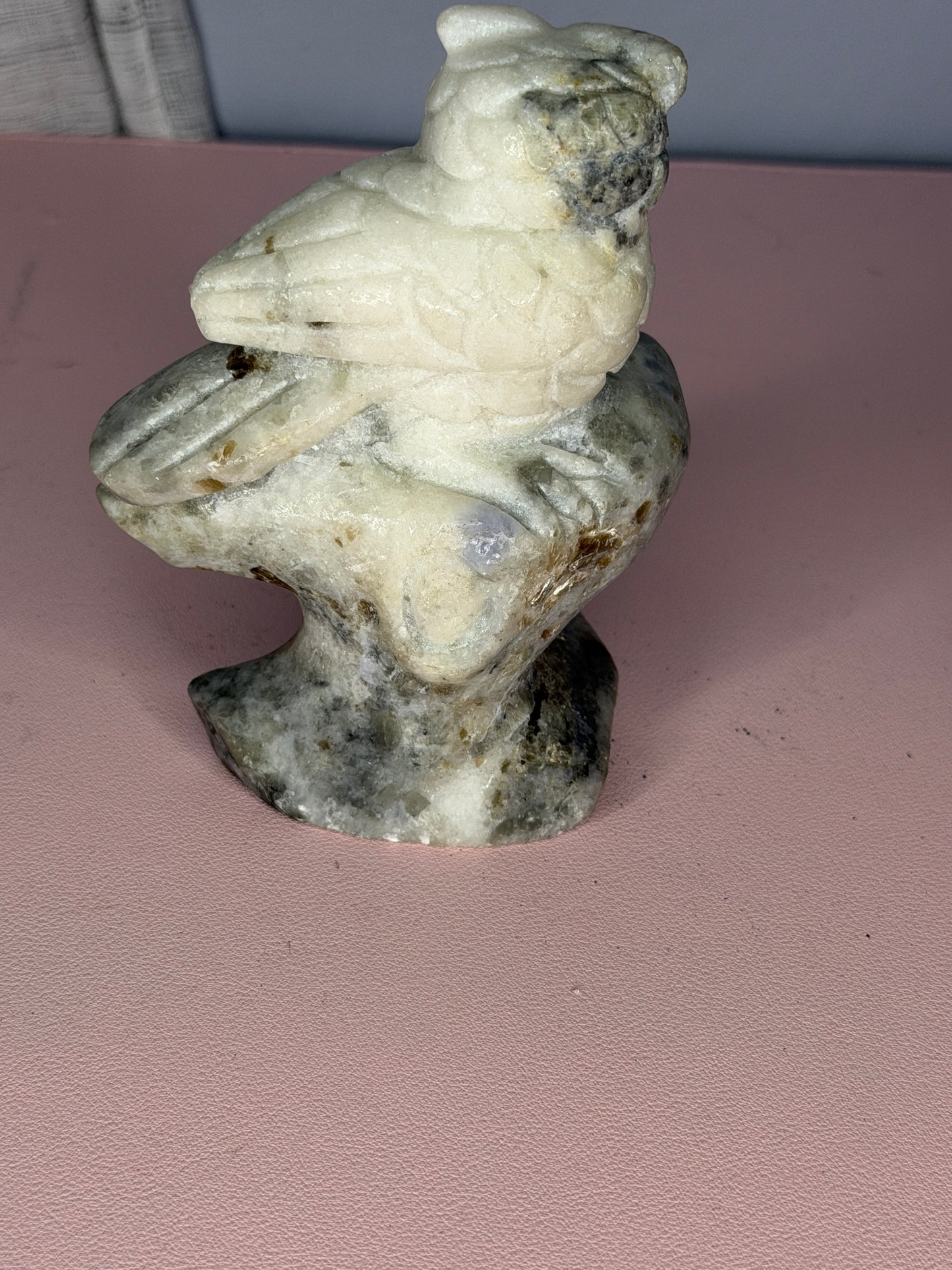 Hackmanite Owl (UV Reactive)