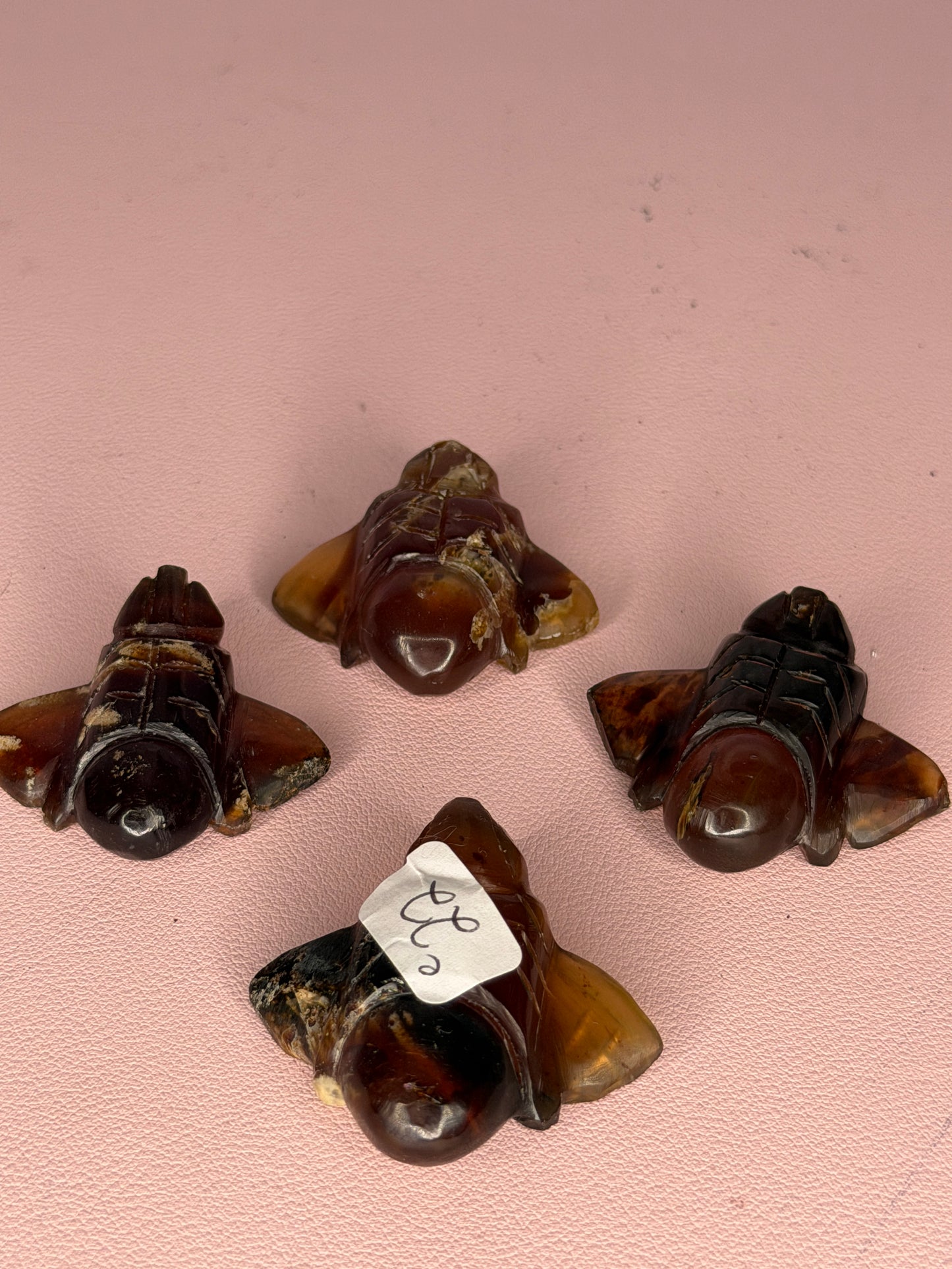 Indonesian Agate Bee (UV Reactive) Intuitively Chosen (1)