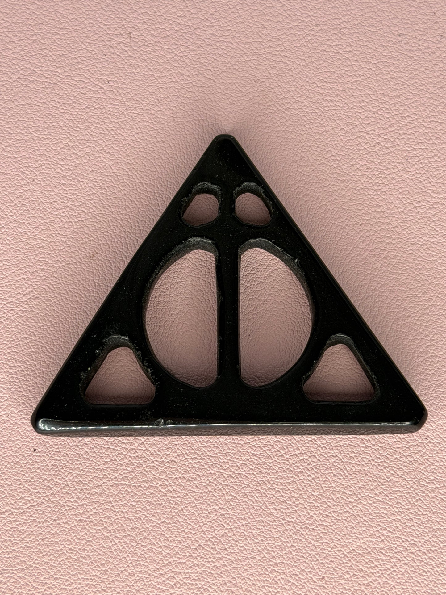 Harry Potter Deathly Hallows Black Obsidian Symbol
