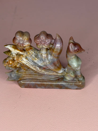 Ocean Jasper 9 Tail Fox