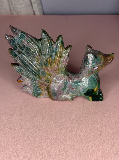 Ocean Jasper 9 Tail Fox