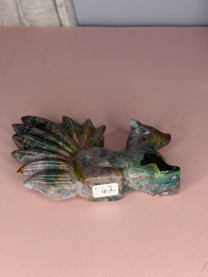Ocean Jasper 9 Tail Fox