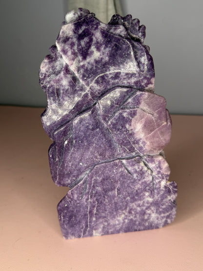 Lepidolite Unicorn Stone Phoenix