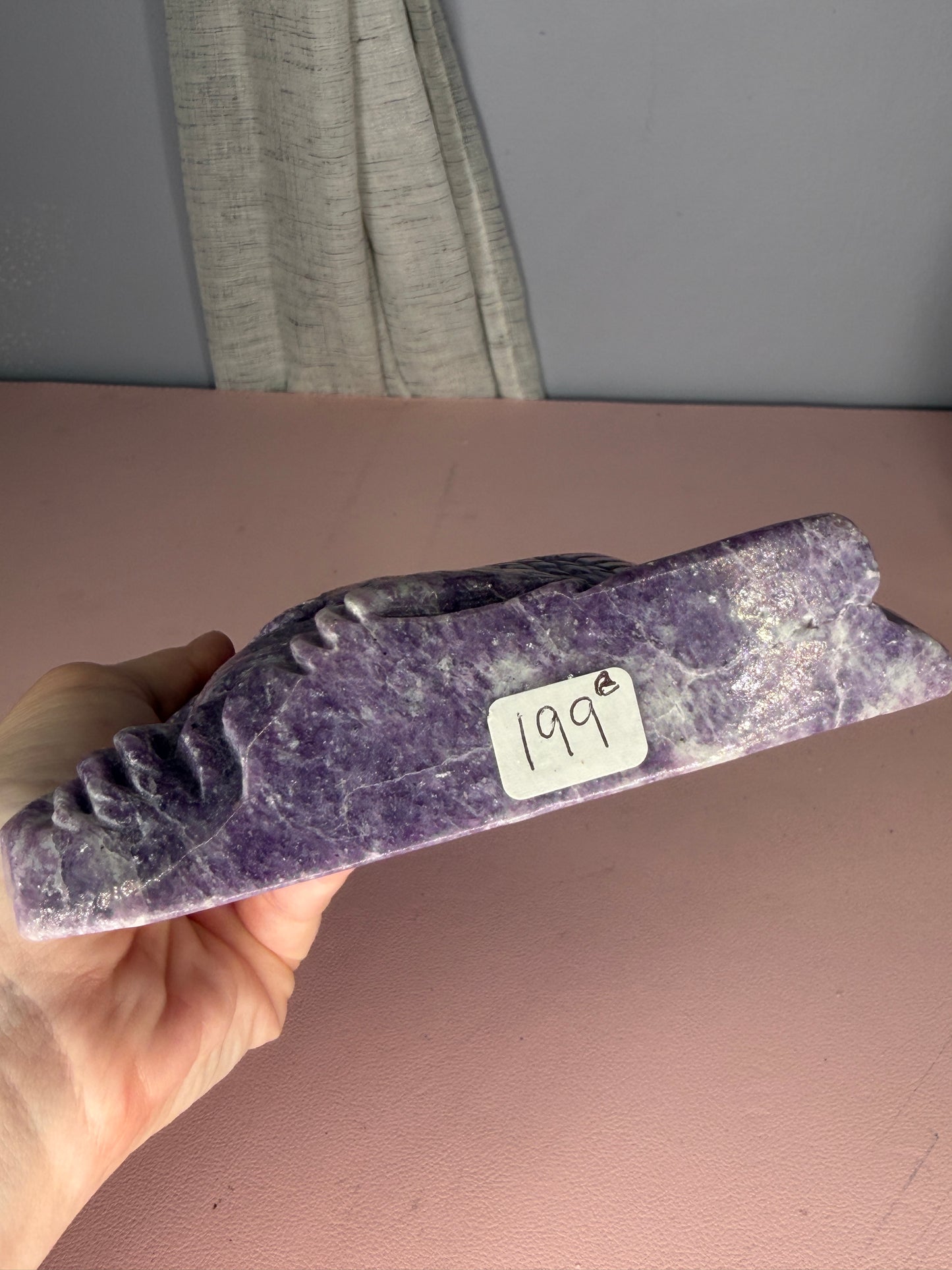 Lepidolite Unicorn Stone Phoenix