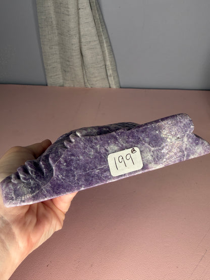 Lepidolite Unicorn Stone Phoenix