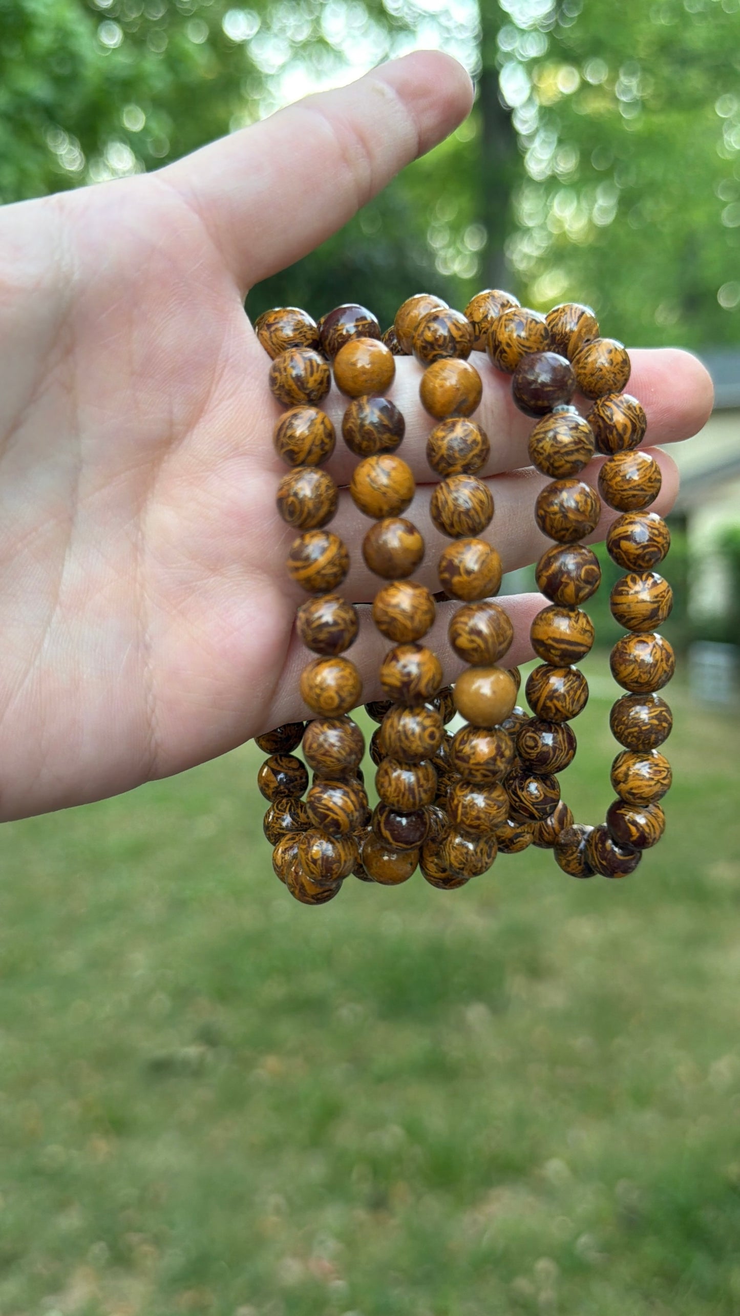 Bracelet - Golden Silk Jasper