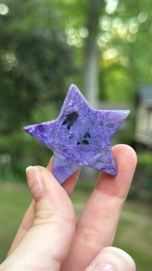 Charoite Star
