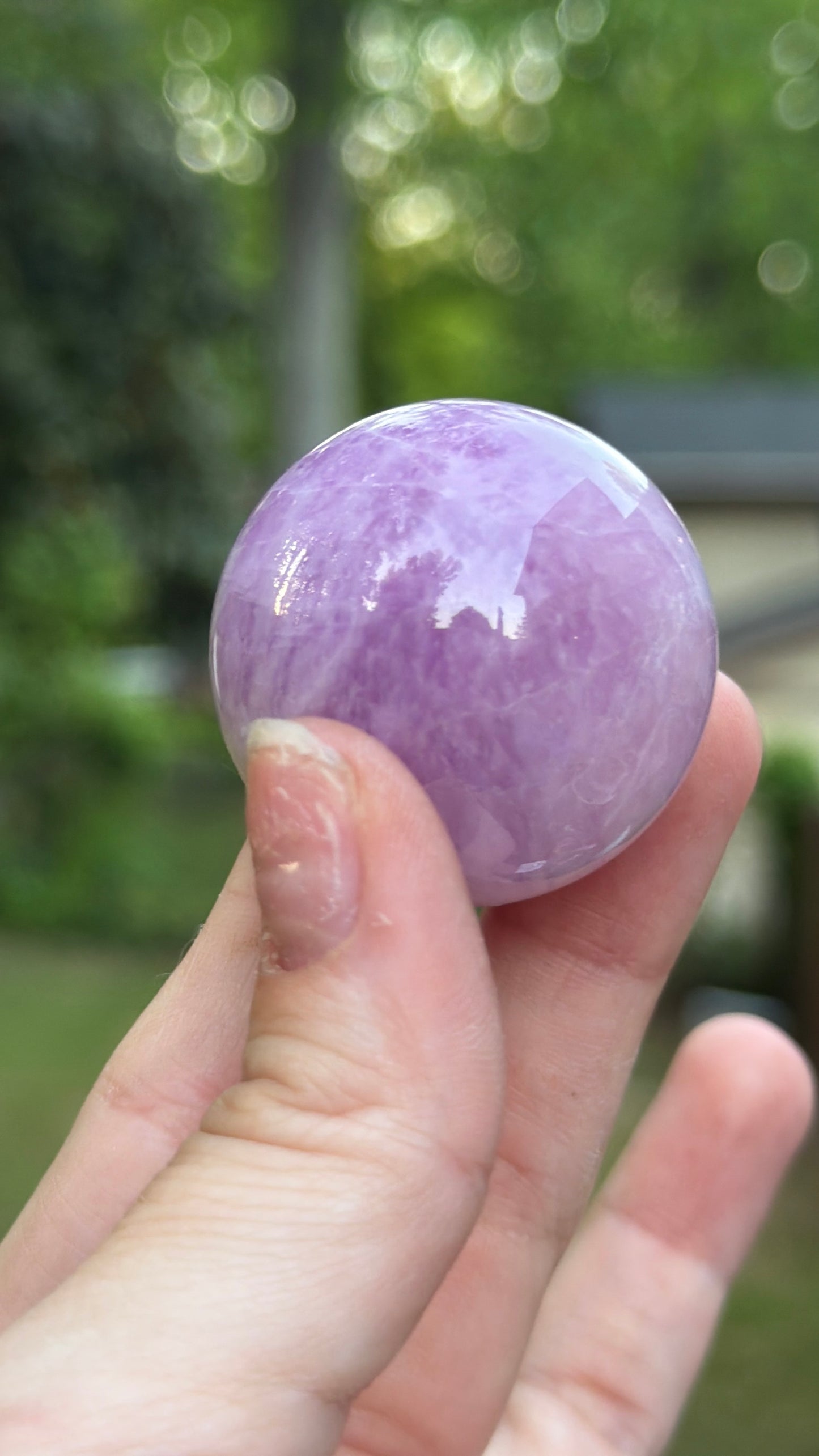 Kunzite Sphere