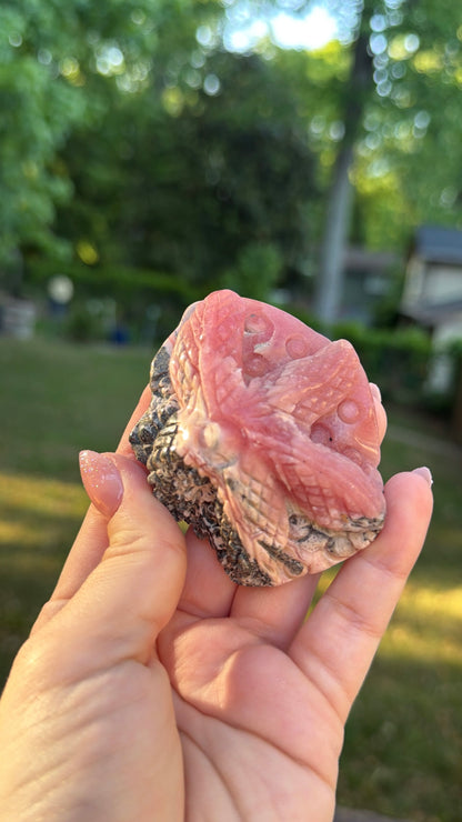 Rhodochrosite Starfish